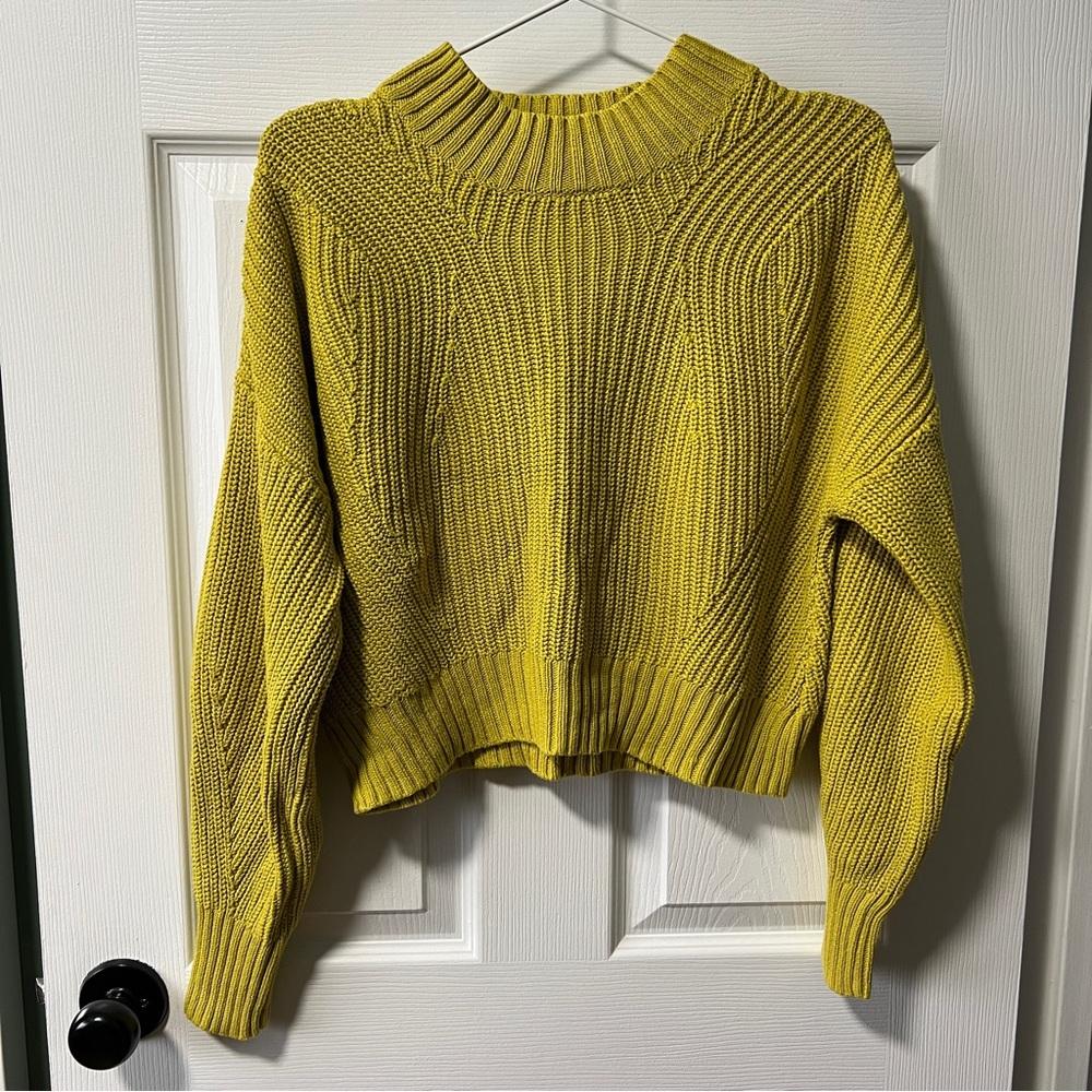 Yellow Knit Sweater